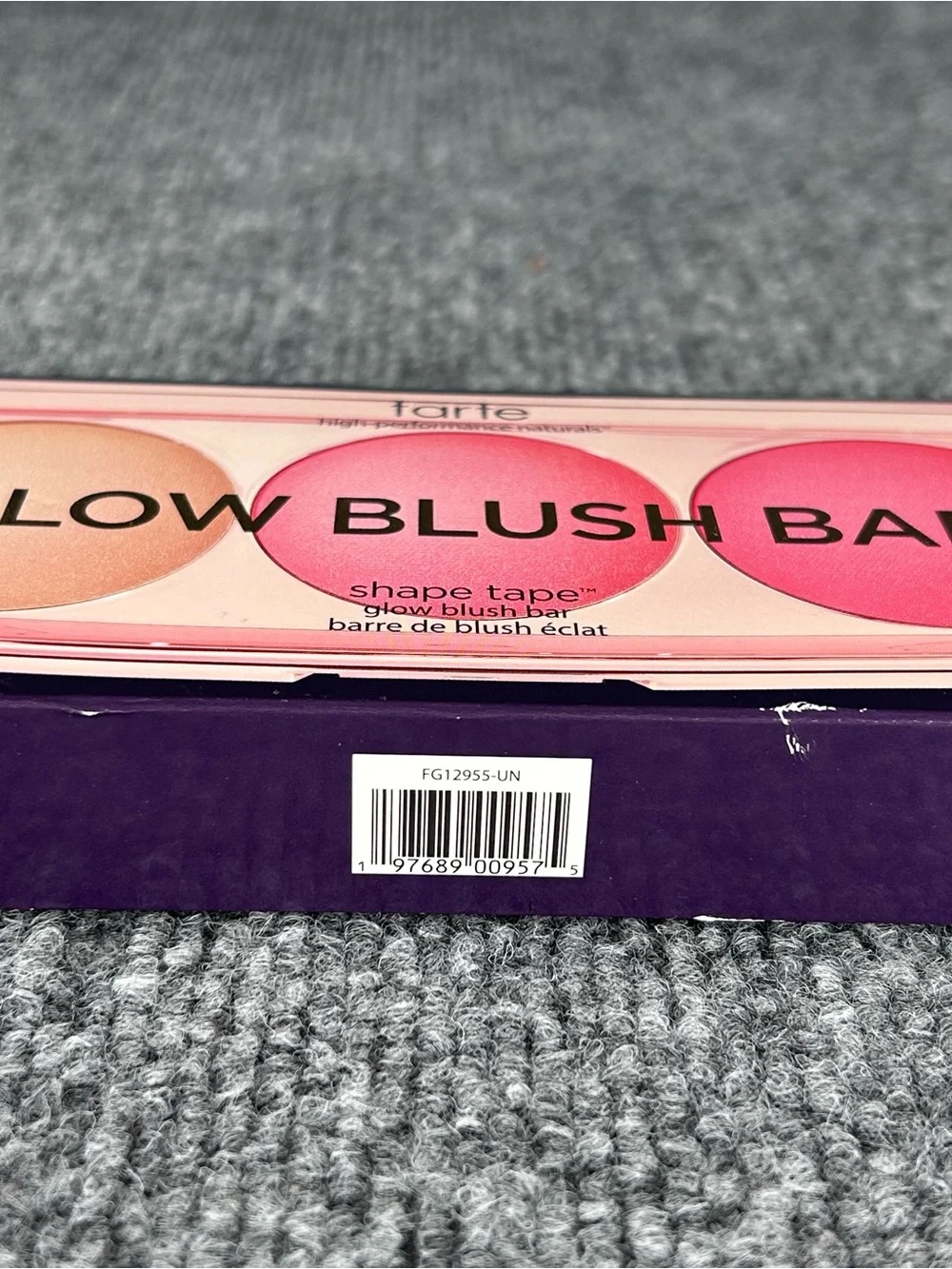 tarte Shape Tape Glow Blush Bar in THE ROSE BAR ~ New In Box ~ Gorgeous Colors